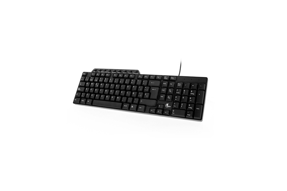 Teclado Xtech Xtk-160s - Con Cable Usb - En Español