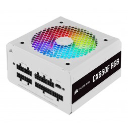 Fuente de Poder Corsair CX650F RGB, 650W, Certificación 80 Plus Bronze