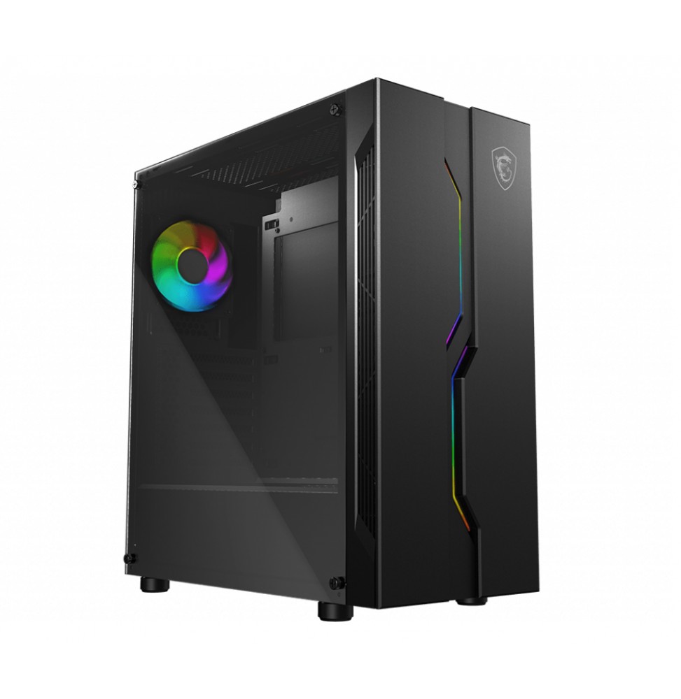 Gabinete Gamer MSI Mag Vampiric 010, RGB, ATX, Micro ATX, Mini-ITX, Vidrio templado