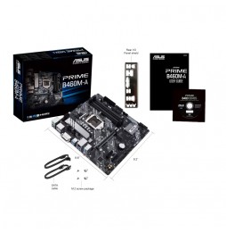 Placa Madre ASUS PRIME B460M-A LGA1200 Intel B460 SATA 6Gb/s, Dual M.2, HDMI, DP, ATX
