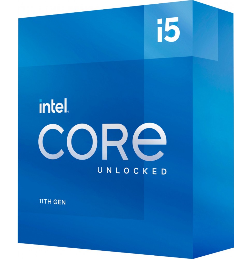 Procesador Intel Core i5-11600K 3,9Ghz LGA1200, 6 Núcleos, 12 Hilos Procesador Intel Core i5-11600K 3,9Ghz LGA1200, 6 Núcleos, 12 Hilos