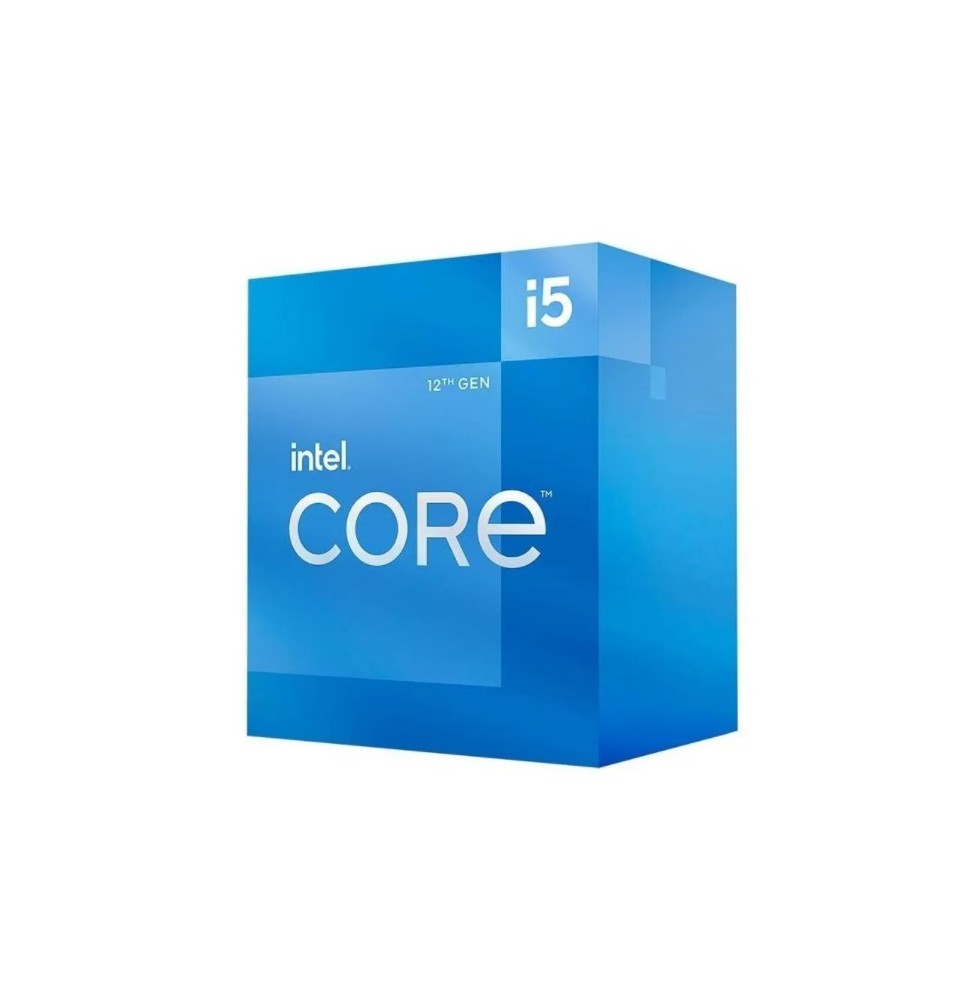 Procesador Intel Core i5-12400 2.5GHz, Turbo 4.4GHz, Socket LGA 1700, 6 Núcleos, 12 Hilos