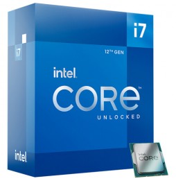 Procesador Intel Core i7-12700K, 12º Gen 3.6GHz (Hasta 5.0GHz), Socket LGA1700, con Gráficas