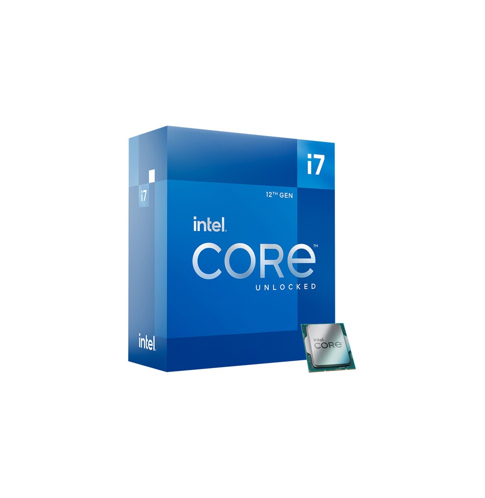 Procesador Intel Core i7-12700K, 12º Gen 3.6GHz (Hasta 5.0GHz), Socket LGA1700, con Gráficas Procesador Intel Core i7-12700K, 12º Gen 3.6GHz (Hasta 5.0GHz), Socket LGA1700, con Gráficas