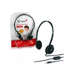 Audifono con Microfono Genius manos libres HS-M200C, conector jack 3.5mm