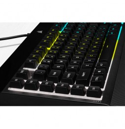 Teclado Gamer Corsair K55 RGB Pro, Retroiluminado, 6 Teclas Macro