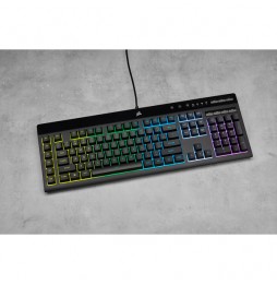 Teclado Gamer Corsair K55 RGB Pro, Retroiluminado, 6 Teclas Macro