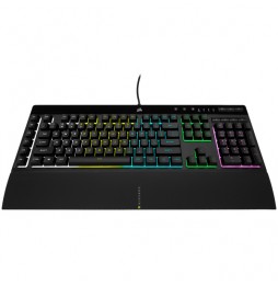 Teclado Gamer Corsair K55 RGB Pro, Retroiluminado, 6 Teclas Macro