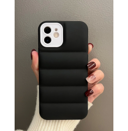 Carcasa Funda para iPhone Diseño de Ondas con Costura