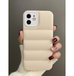 Carcasa Funda para iPhone Diseño de Ondas con Costura