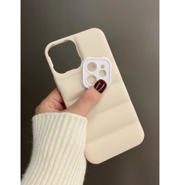 Carcasa Funda para iPhone Diseño de Ondas con Costura