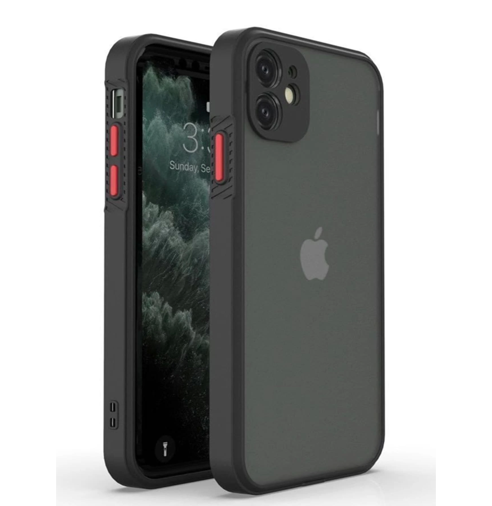 Carcasa Funda para iPhone marco en contraste