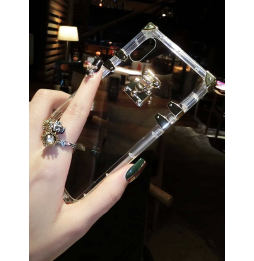 Carcasa Funda para iPhone con Diseño de Cerradura Transparente