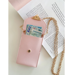 Carcasa Funda para iPhone con Monedero y Cadena Colgante