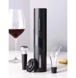 Set Sacacorchos Descorchador Eléctrico de Vinos 4 Piezas