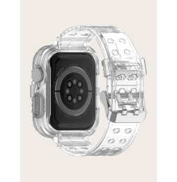 Correa Banda Transparente para Apple Watch Carcasa completa