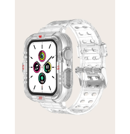 Correa Banda Transparente para Apple Watch Carcasa completa