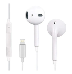 Audífonos Earpods Lightning compatible con iPhone - Blancos -Oem