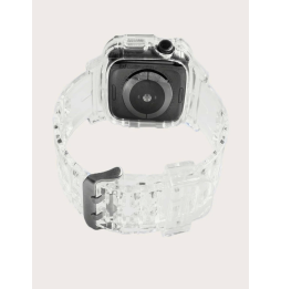 Correa Banda Transparente para Apple Watch Carcasa completa
