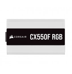 Fuente de Poder Corsair CX550F RGB, 550W, Certificación 80 Plus Bronze